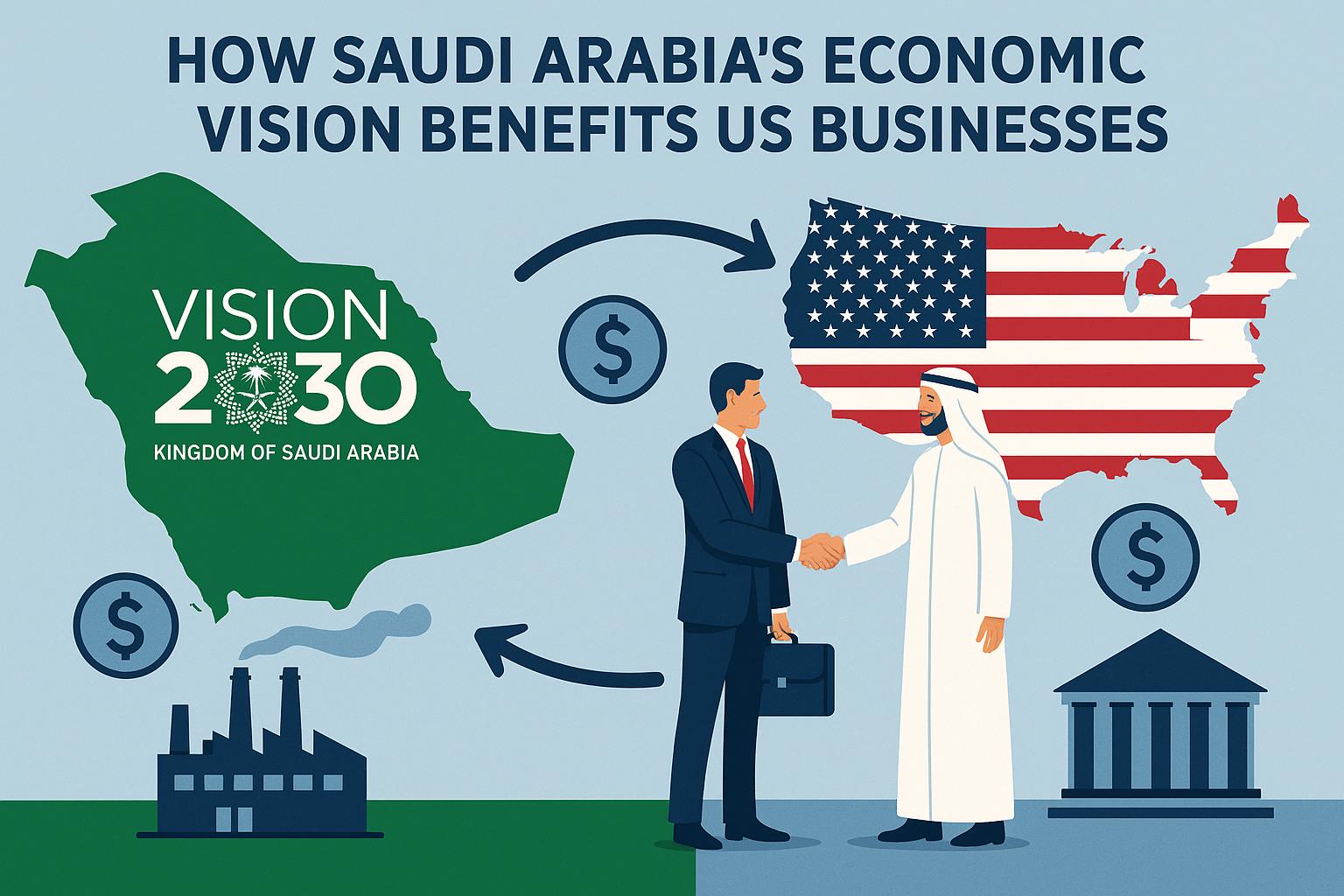 How Saudi Arabia’s Economic Vision Benefits US Businesses
