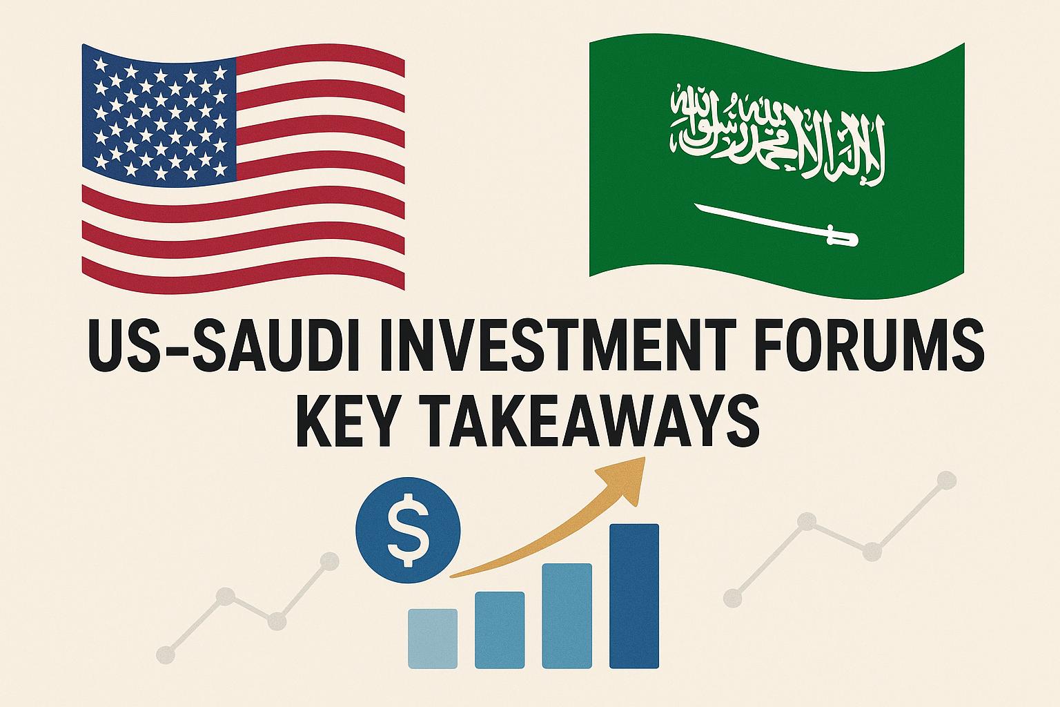 US-Saudi Investment Forums: Key Takeaways